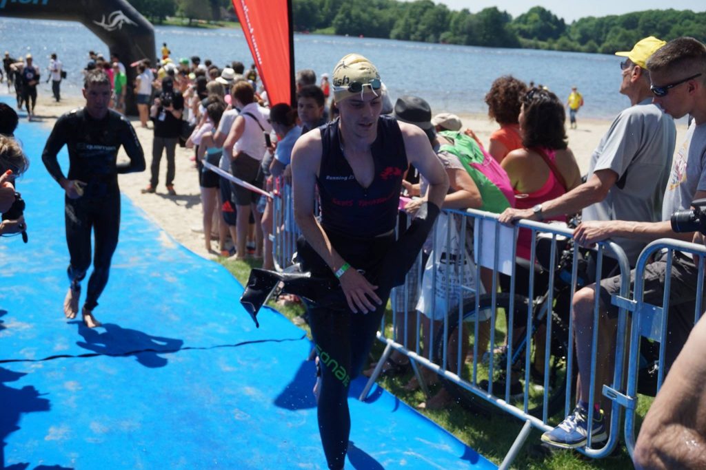 Triathlon Belfort arrivée